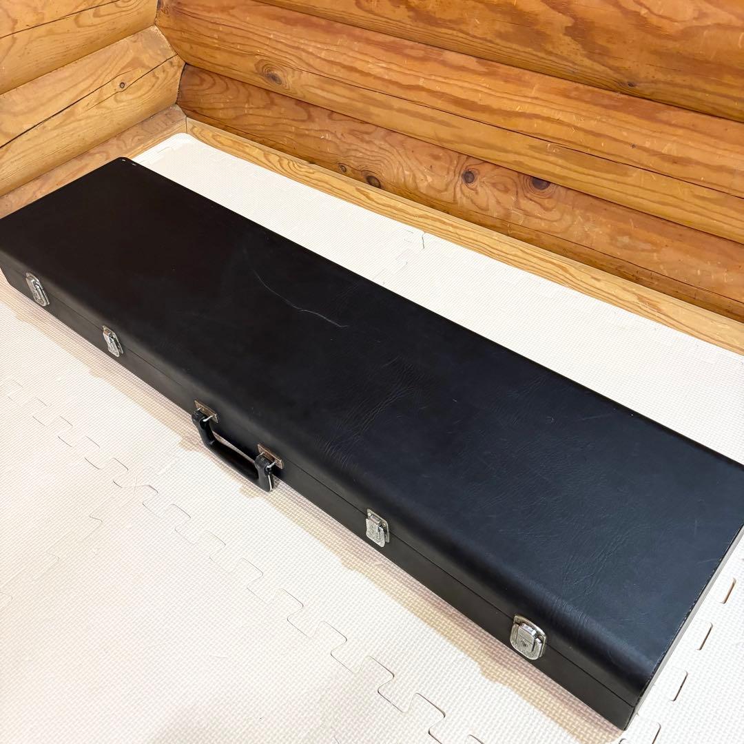 長唄三味線 細棹 紫檀 丸打胴 犬皮 鼈甲撥 山サワリ 糸巻き黒