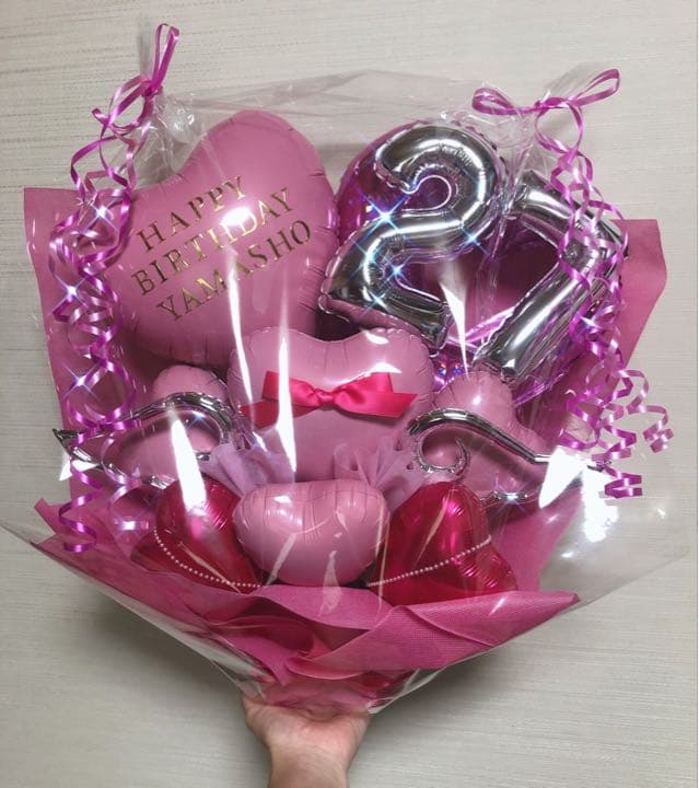 バルーンギフト　推し　バルーンアレンジ  誕生日　生誕祭　神宮寺勇太