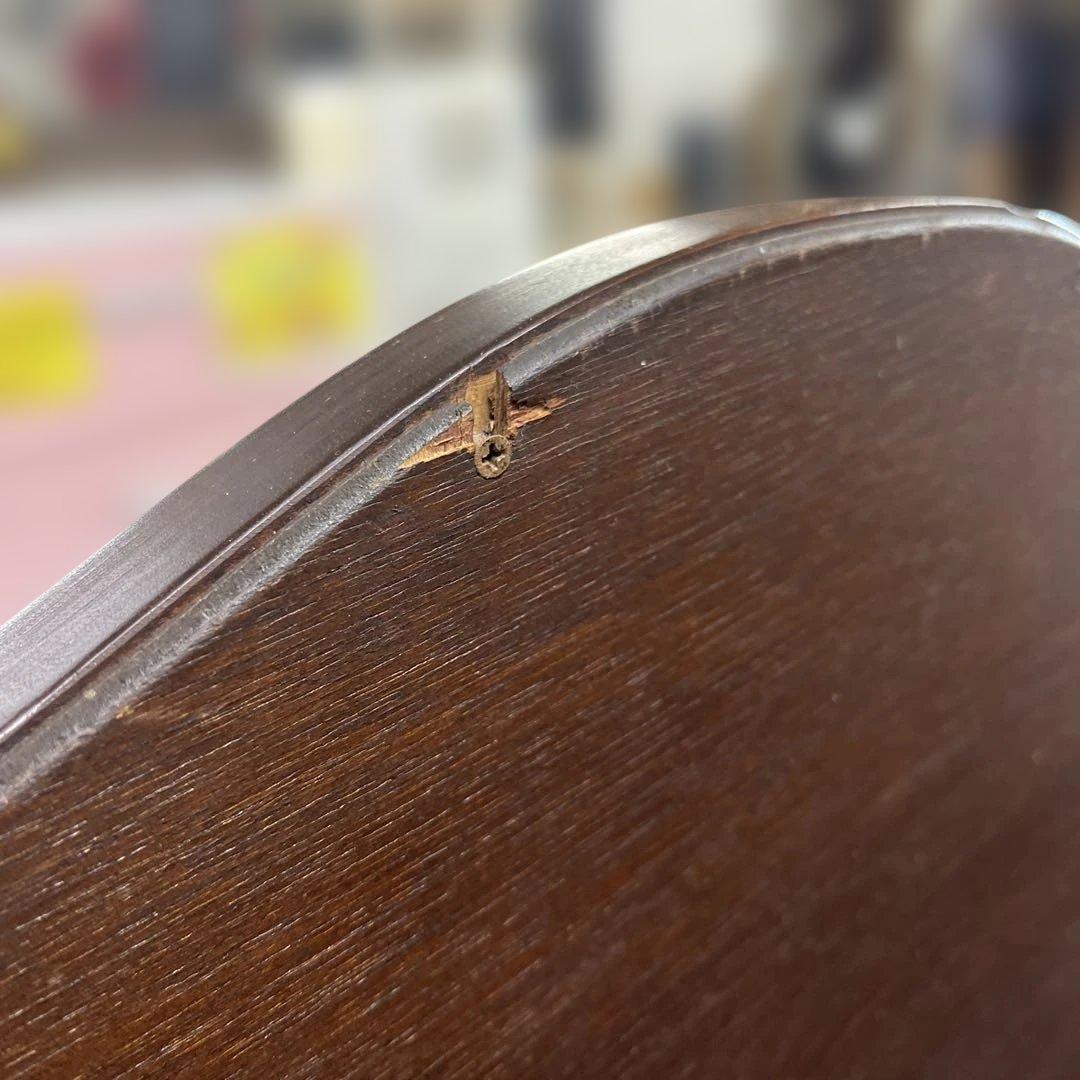 【ヴィンテージ】ミラーキャビネット◆5段収納◇マイナスビス留め◆程度良好