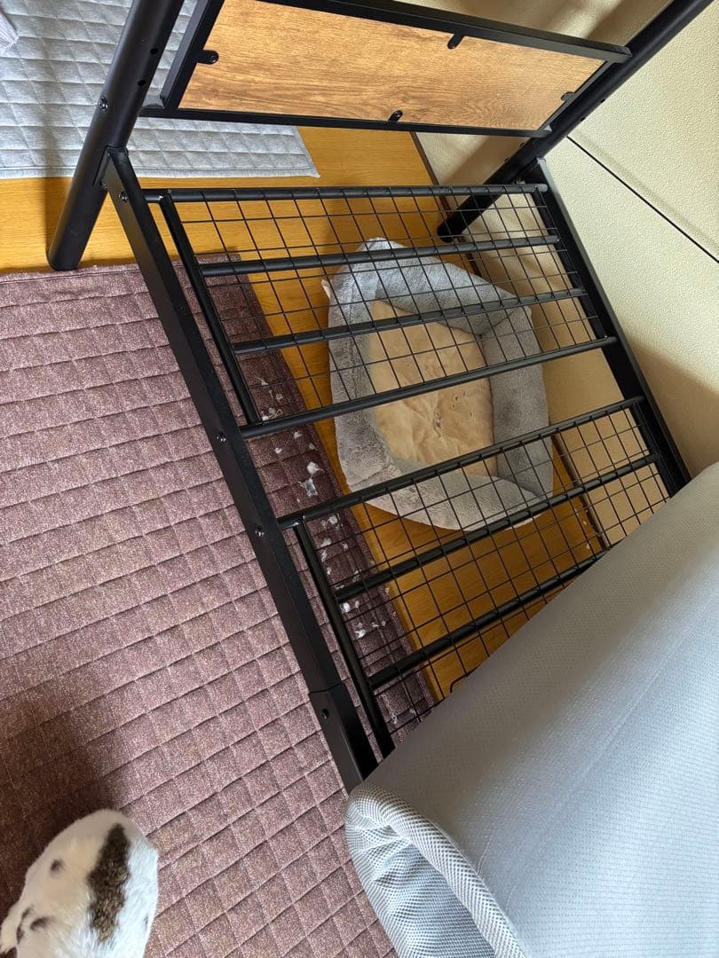 スチールベッド　マットレス付　取りに来ていただける方希望