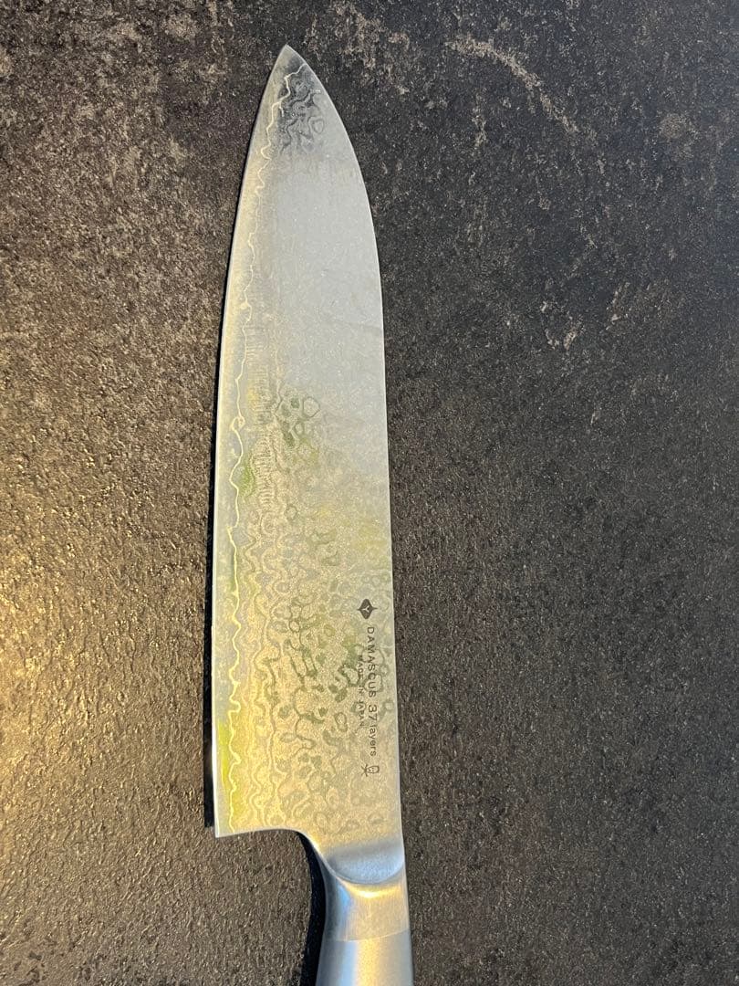 【柳宗理】ダマスカスキッチンナイフ 18cm
