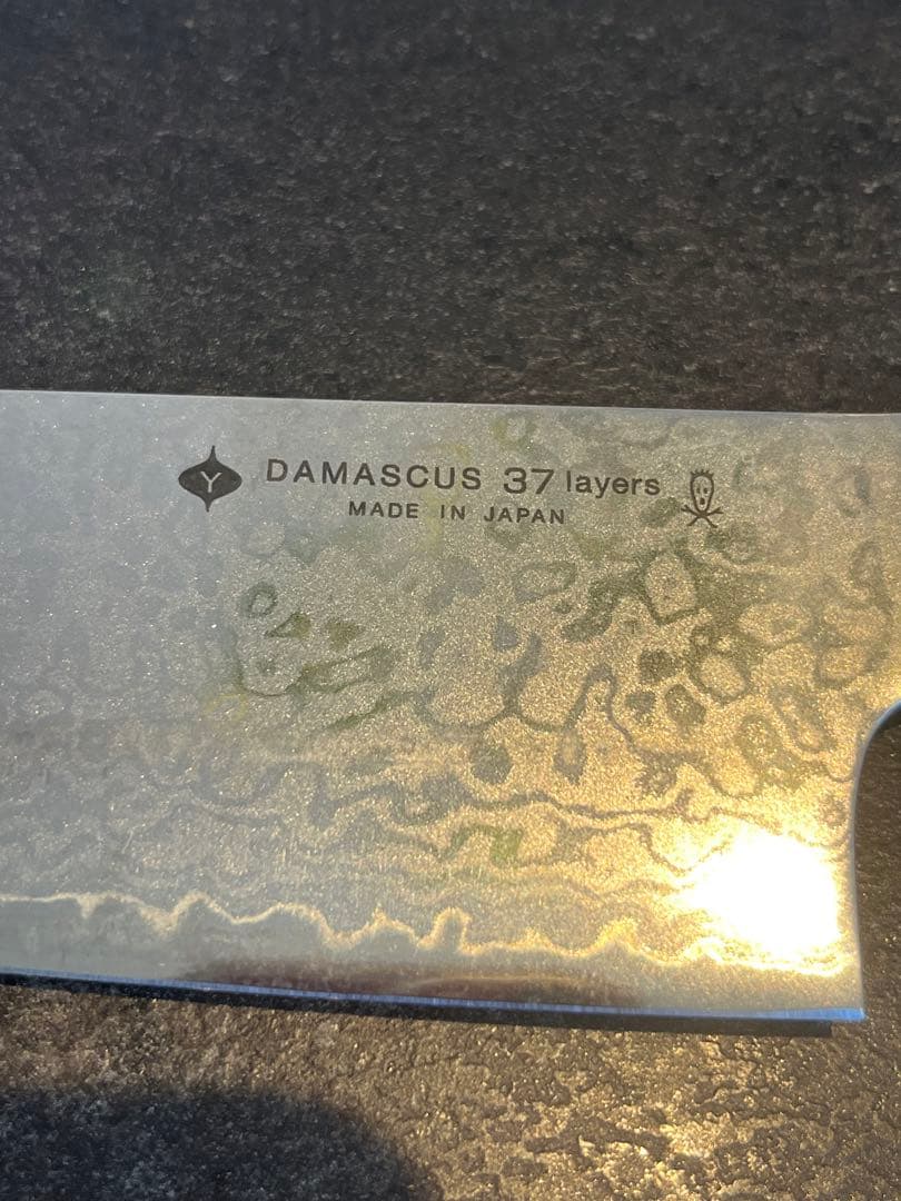 【柳宗理】ダマスカスキッチンナイフ 18cm