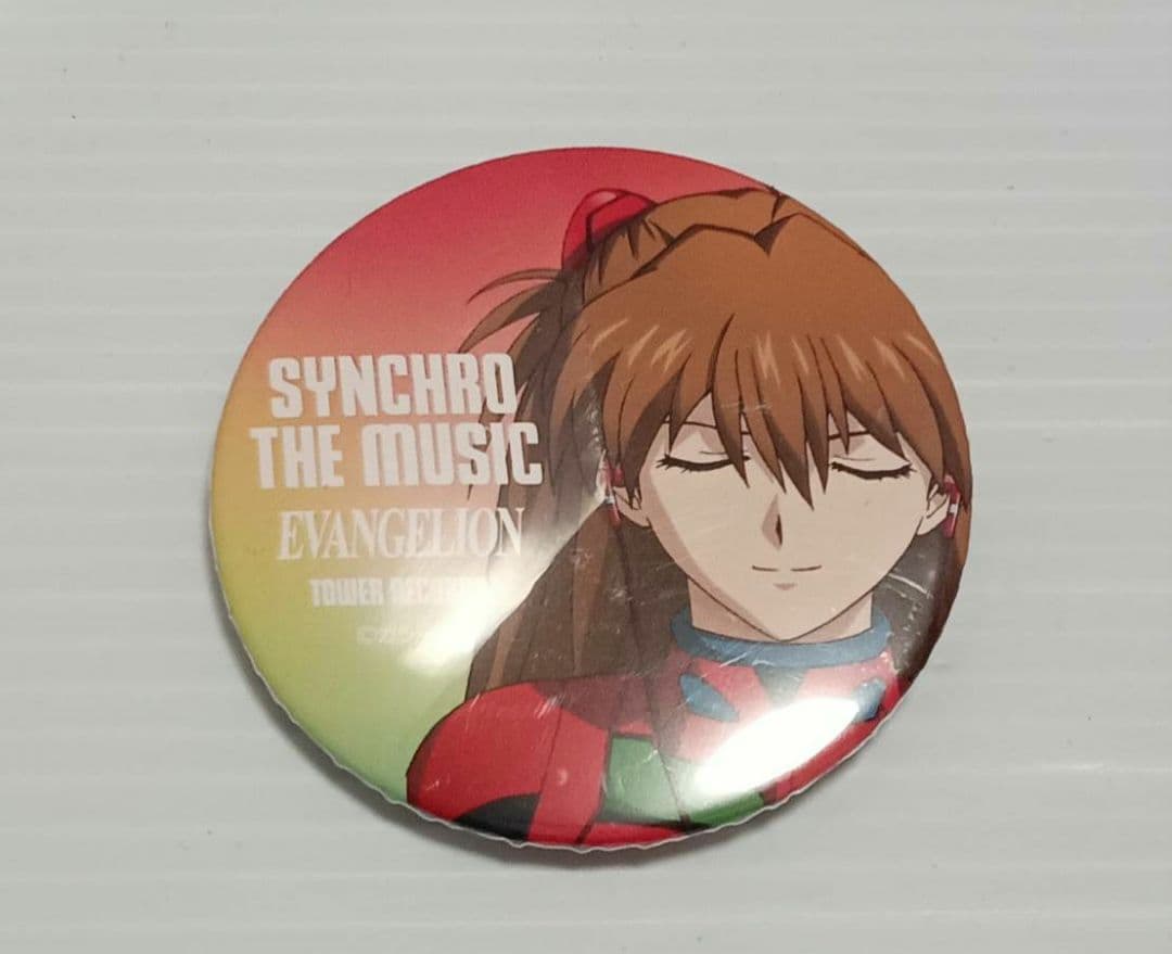 エヴァンゲリオン 　缶バッジ タワーレコード タワレコ 3個セット