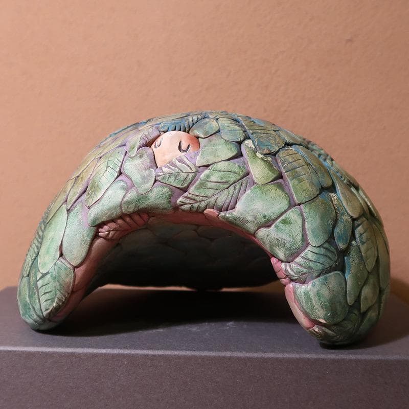 清水人形－11（森の妖精）髙橋千鶴子女史作