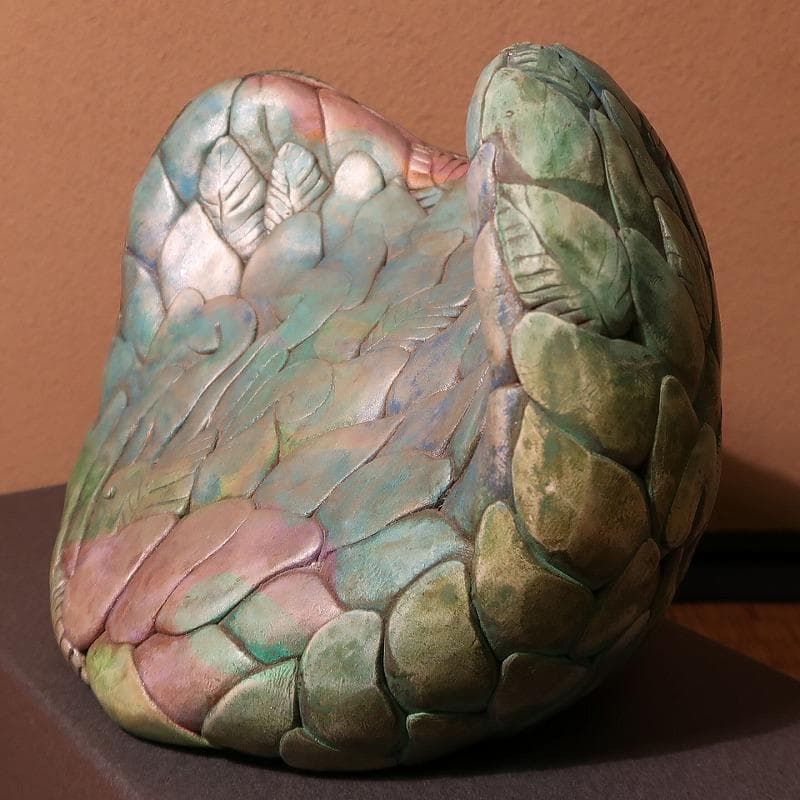 清水人形－11（森の妖精）髙橋千鶴子女史作