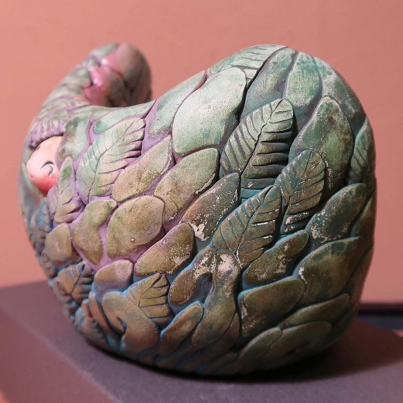 清水人形－11（森の妖精）髙橋千鶴子女史作