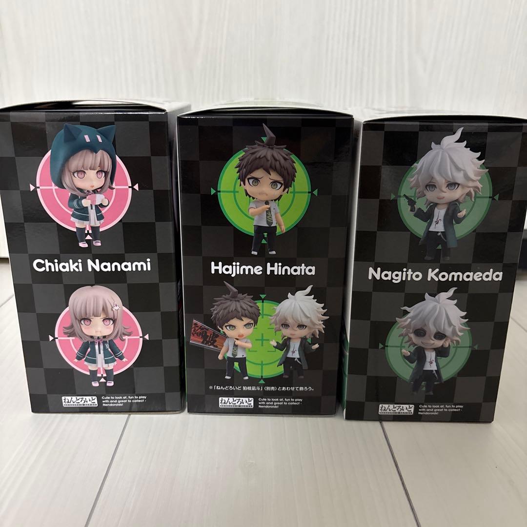 ダンガンロンパ2ねんどろいど 七海千秋 日向創 狛枝凪斗 3体セット 説明欄必読