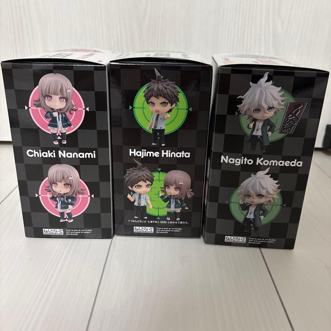 ダンガンロンパ2ねんどろいど 七海千秋 日向創 狛枝凪斗 3体セット 説明欄必読