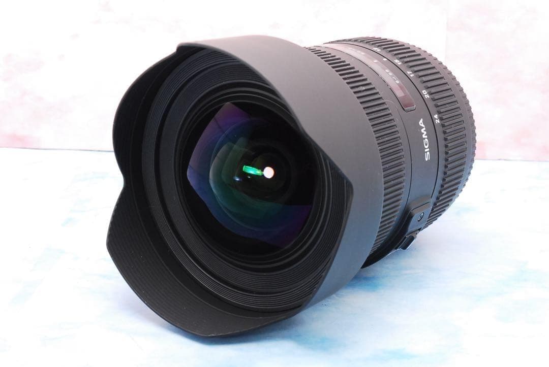 広角レンズ☆シグマ 12-24mm F4.5-5.6 Ⅱ DG HSM☆美品