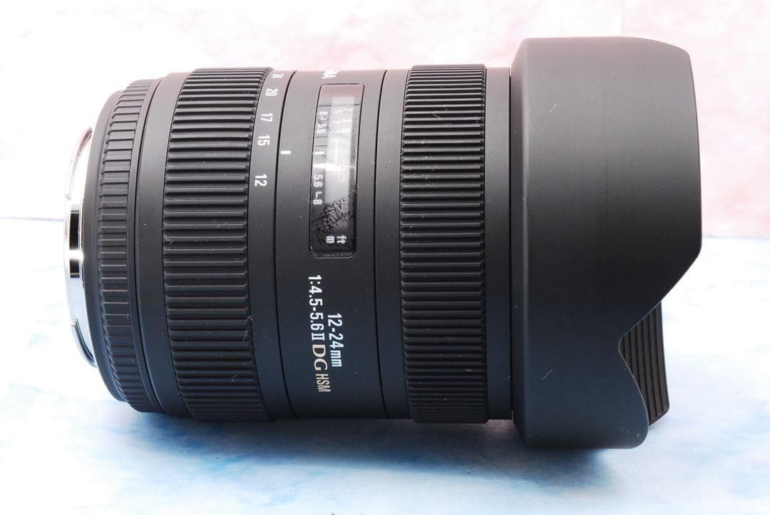 広角レンズ☆シグマ 12-24mm F4.5-5.6 Ⅱ DG HSM☆美品