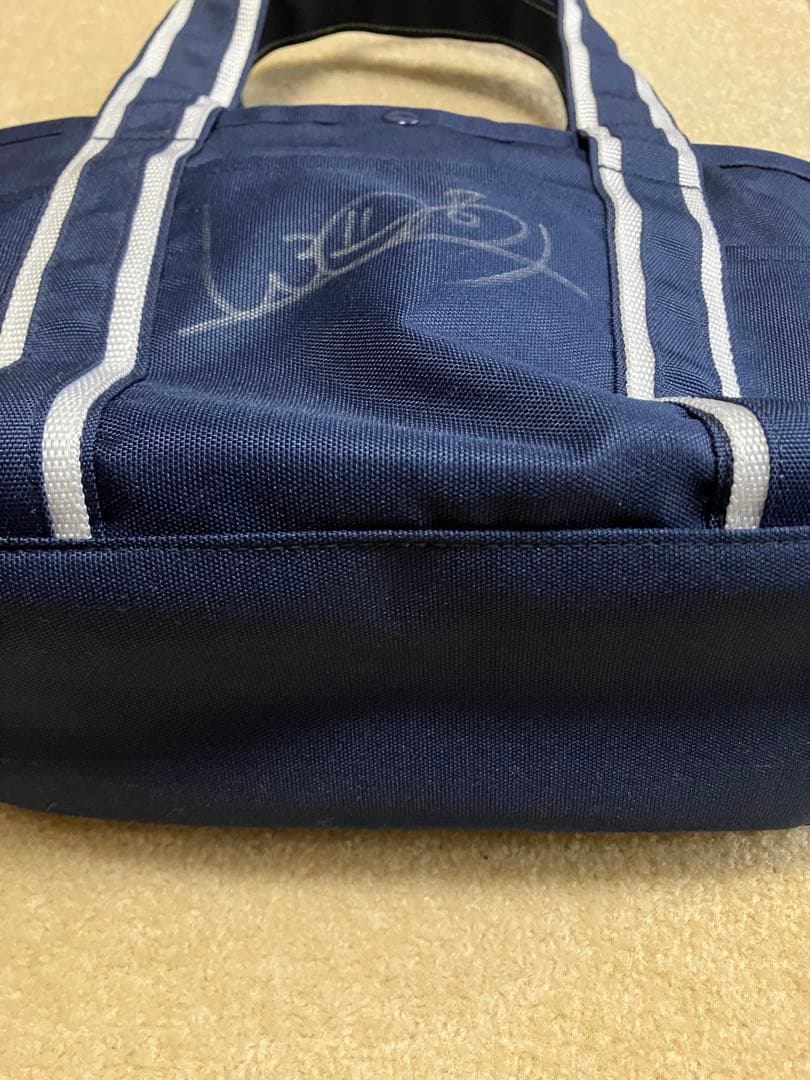 未使用　TEGT トートバッグ プロゴルファー渋野プロ、木戸プロのサイン入り