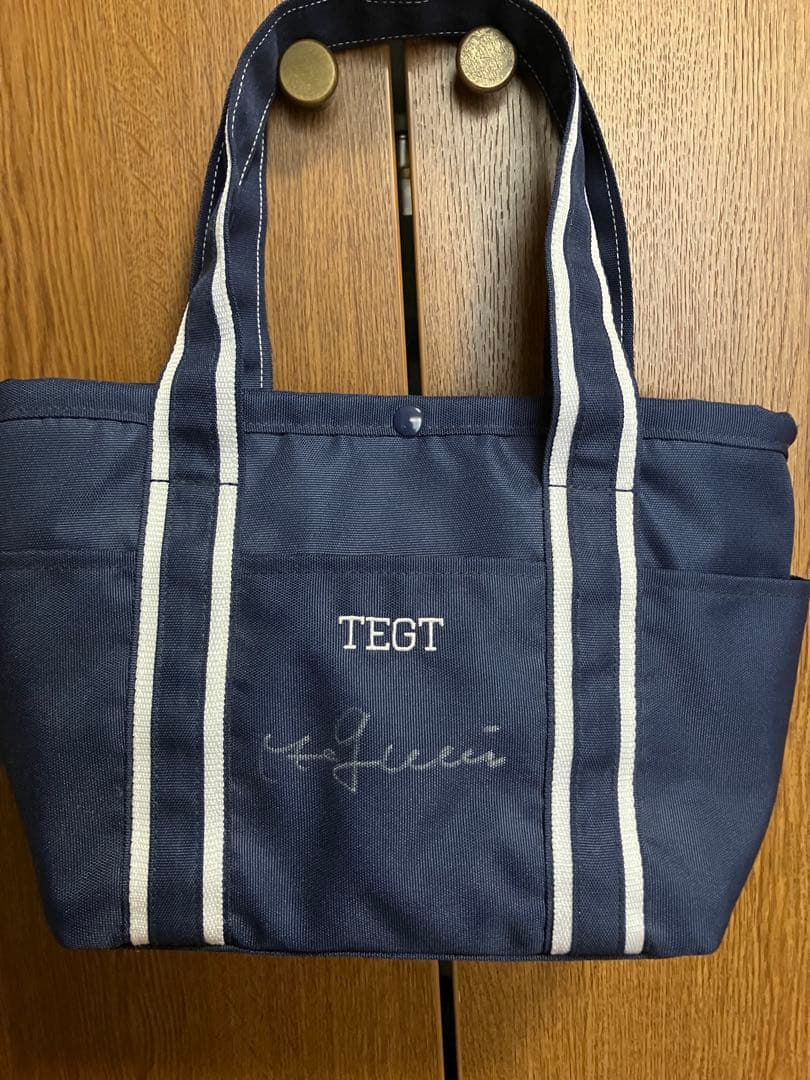 未使用　TEGT トートバッグ プロゴルファー渋野プロ、木戸プロのサイン入り