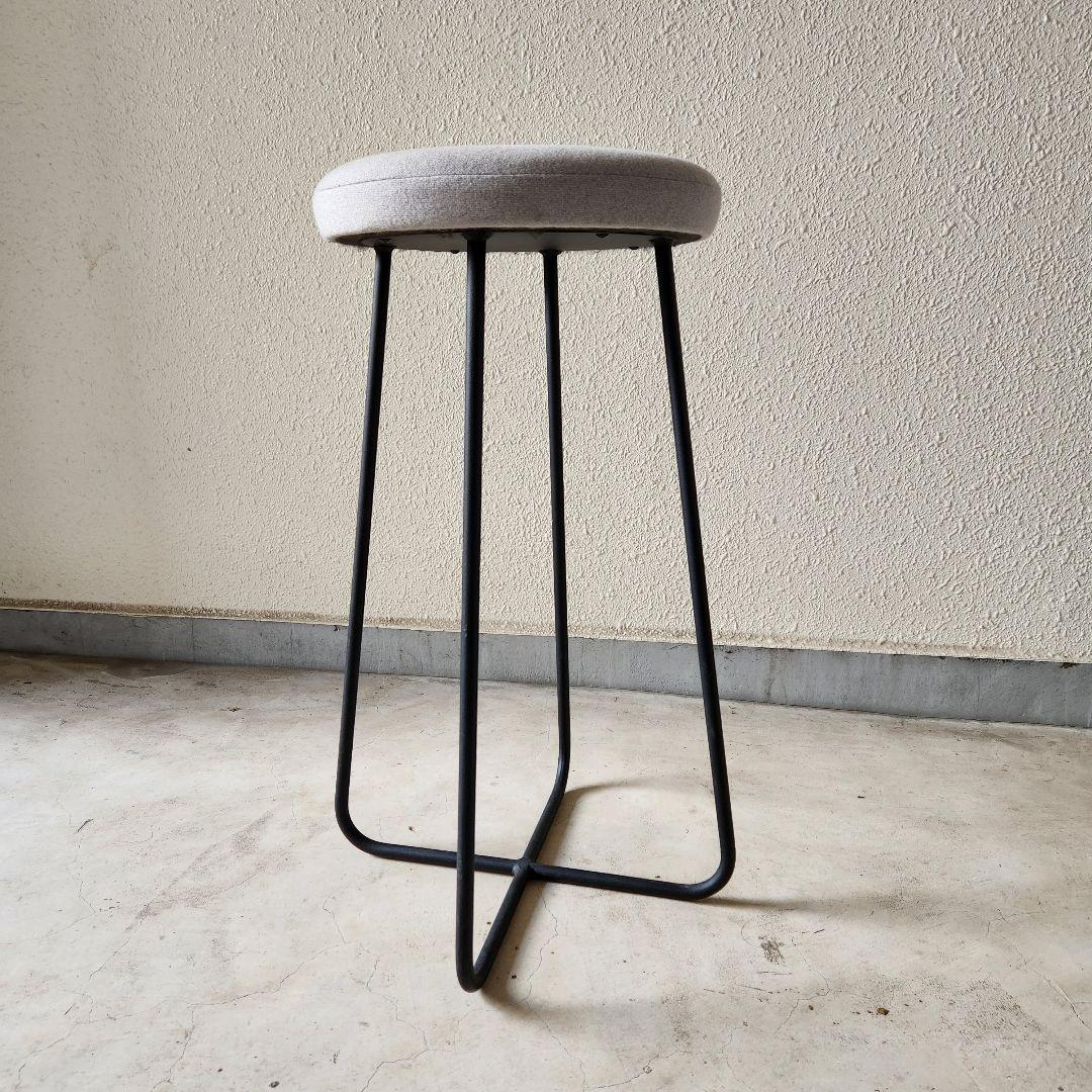 ピアスツール420　丸スツール　スツール　アイアンスツール　アイアン家具