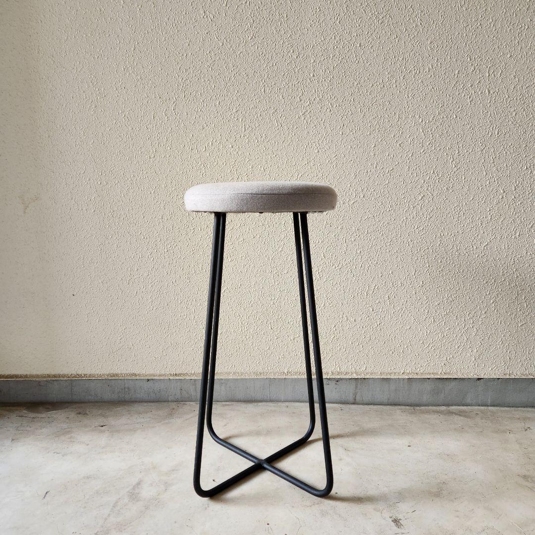 ピアスツール420　丸スツール　スツール　アイアンスツール　アイアン家具