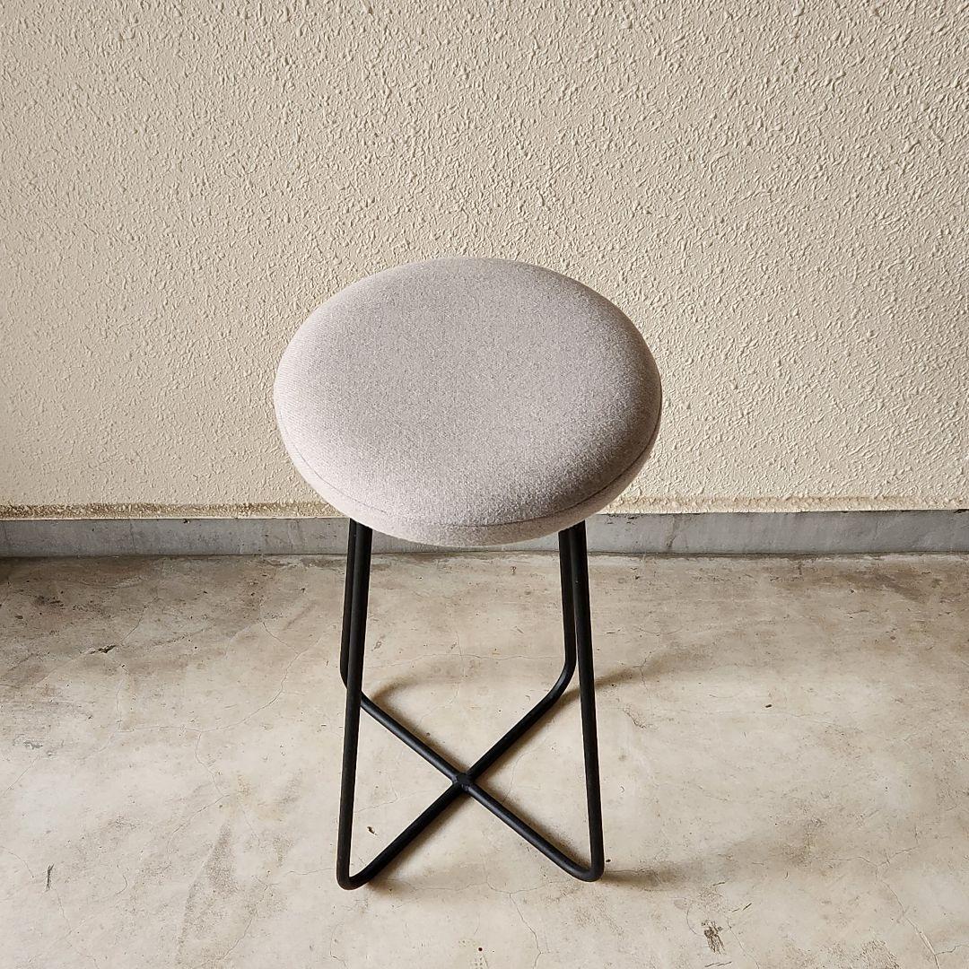 ピアスツール420　丸スツール　スツール　アイアンスツール　アイアン家具