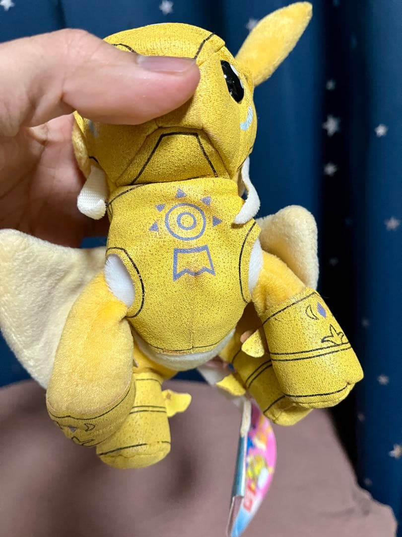 デジモンアドベンチャー02　くたキャラ　ペガスモン　ぬいぐるみ　フィギュア