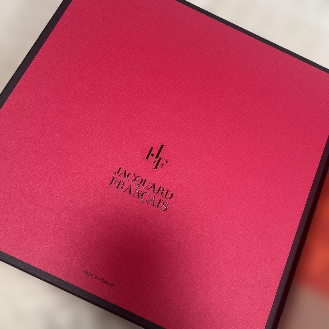 ル ジャカール フランセ テーブルセンター 55x150cm オレンジ