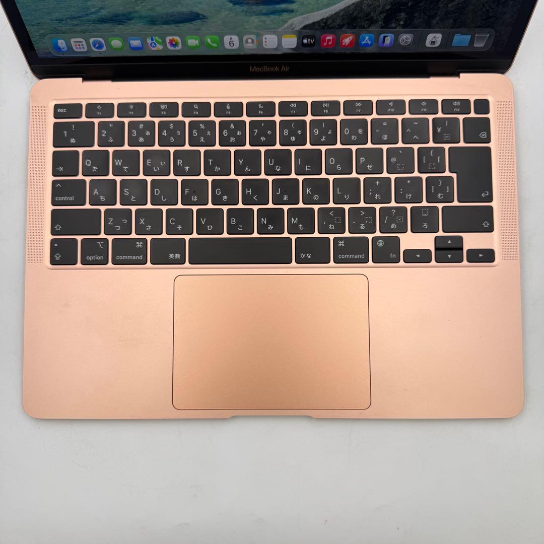 MacBook Air M1 13インチ 2020 8/256 BT 100%