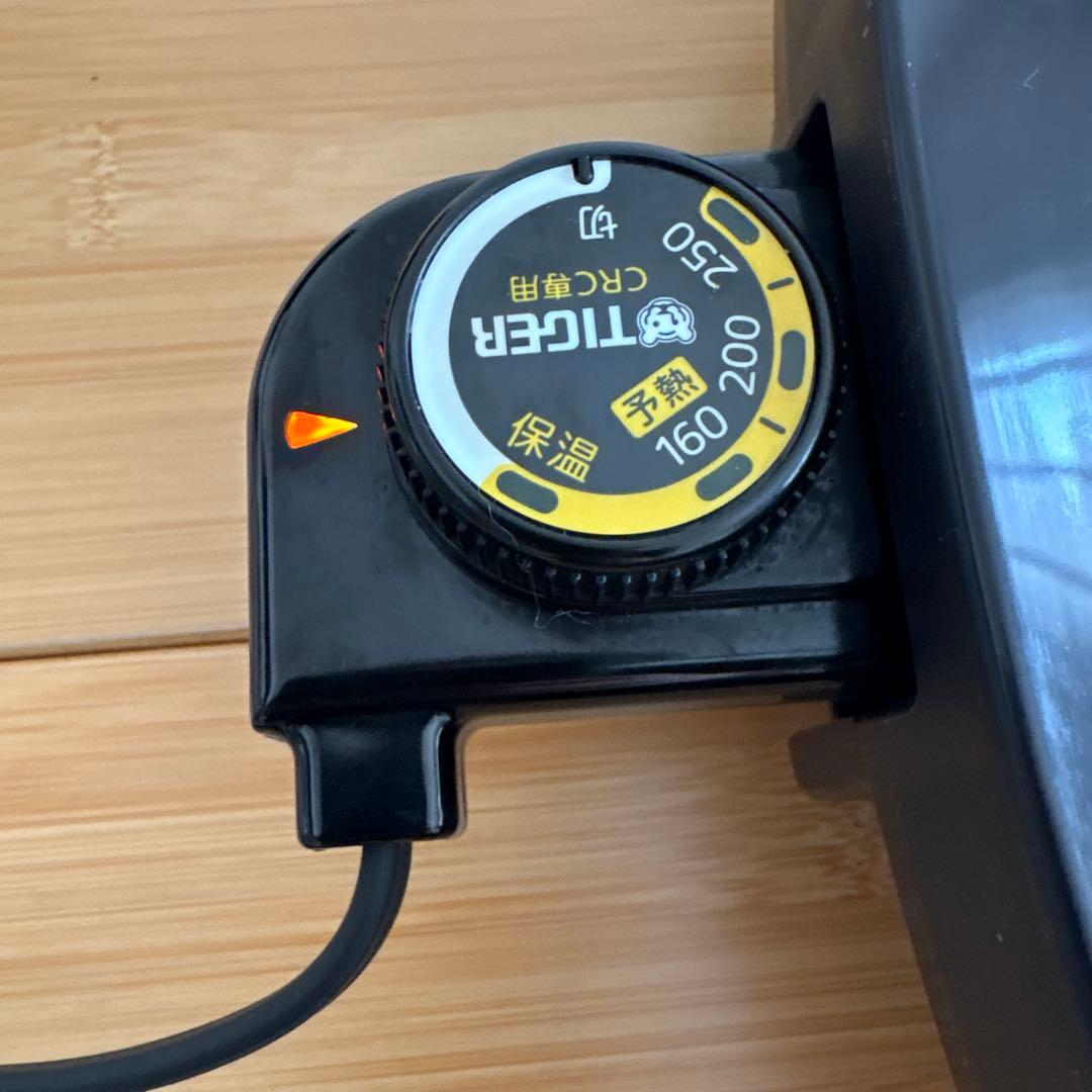 タイガー　ホットプレート　これ１台　CRC-A300T　ブラウン 3枚タイプ