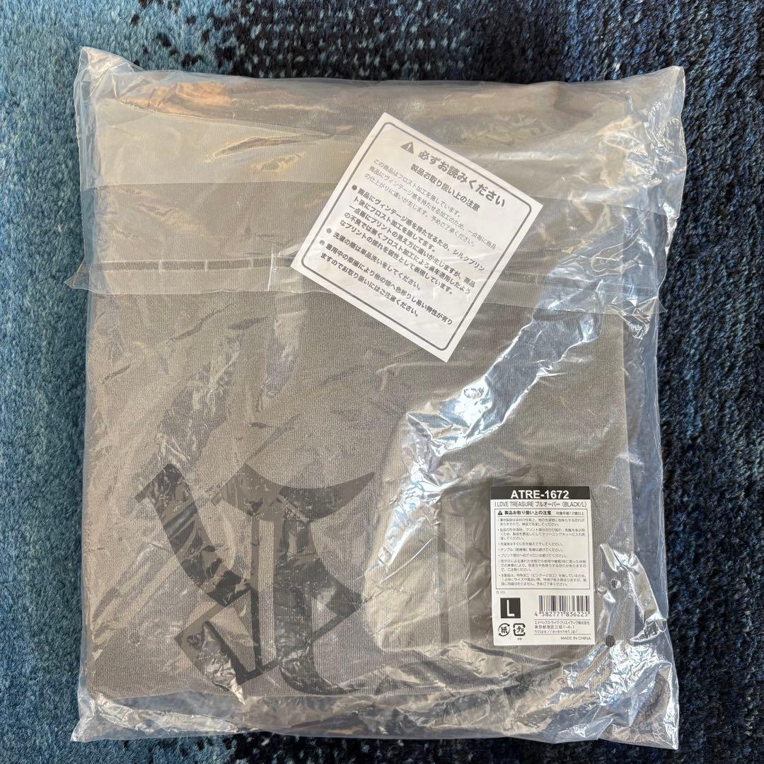 I LOVE TREASURE プルオーバー(BLACK)