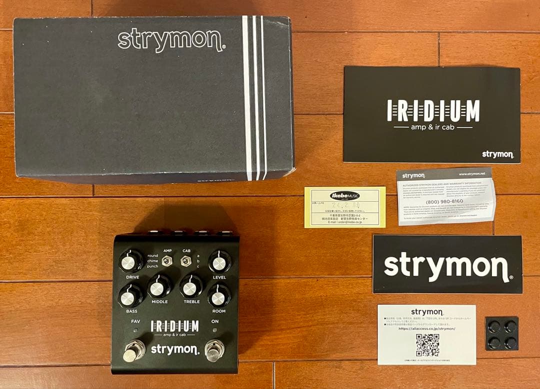 【美品】strymon IRIDIUM amp & ir cab