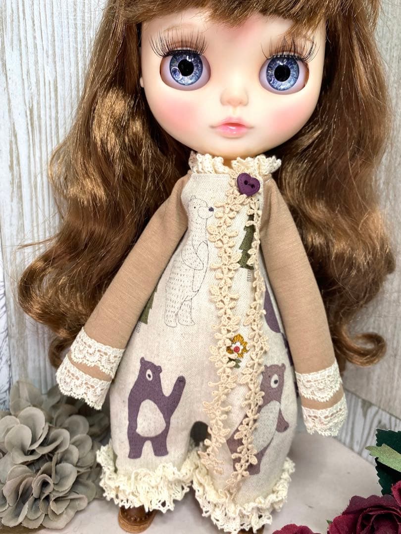 ♪ブライスアウトフィット クマさんオールインワン♪