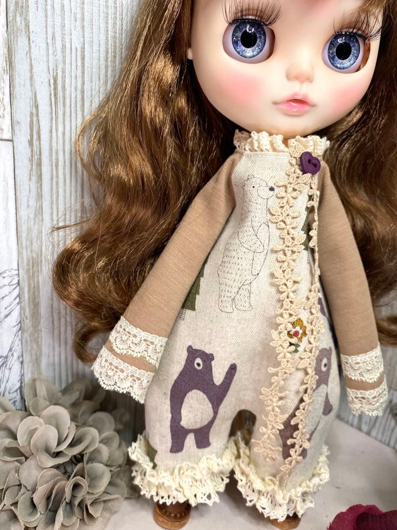 ♪ブライスアウトフィット クマさんオールインワン♪