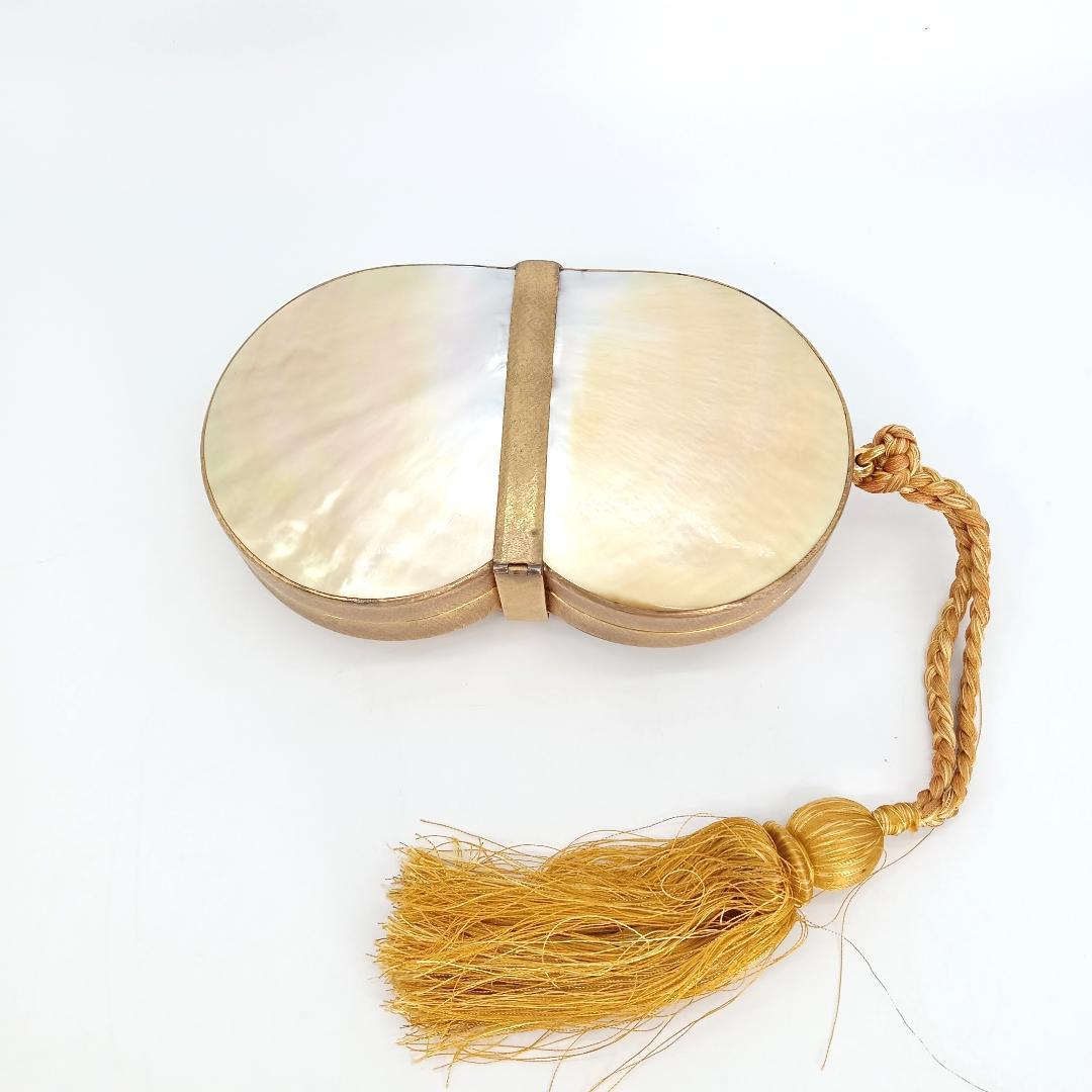 マザーオブパール アンティーク ロザリオケース 小物入れ 母貝　アンティーク