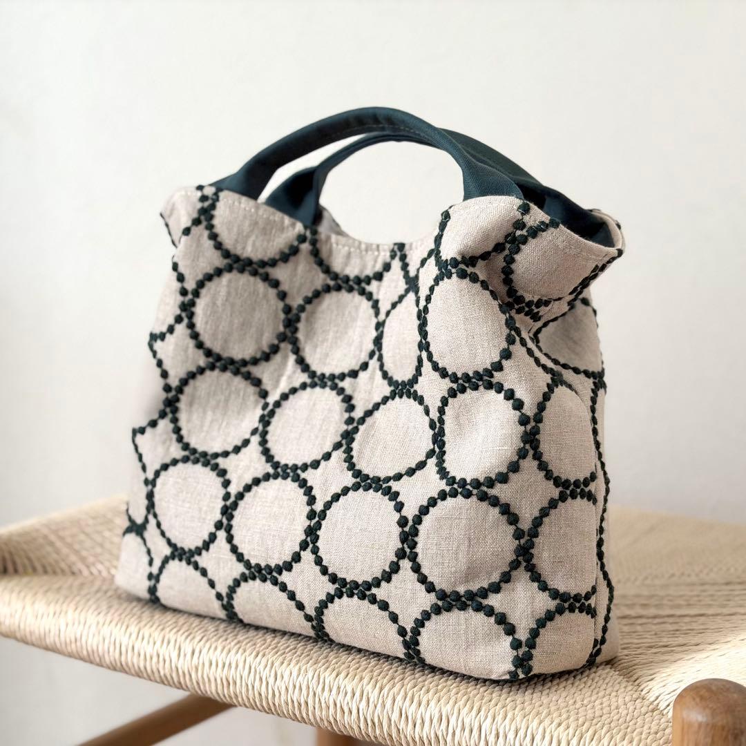 ⚮̈ミナペルホネン　ヌッピバッグ➕（プラス）tambourine beige