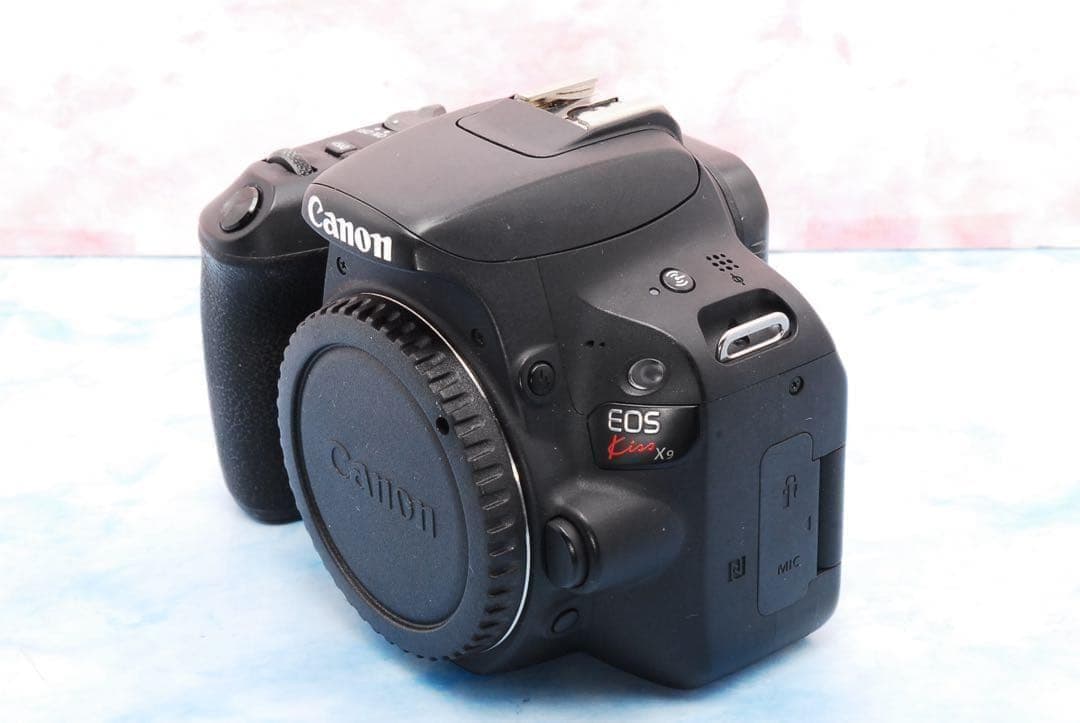 キャノン kiss X9☆一眼レフカメラ☆手ぶれ補正標準＆超望遠☆スマホ転送