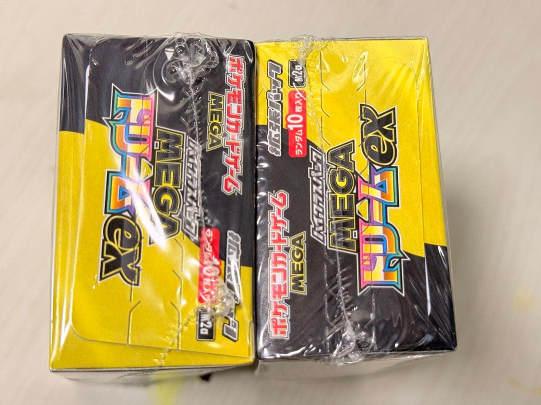 ポケモンカード MEGA ドリームex 未開封 シュリンク付き 2BOX セット