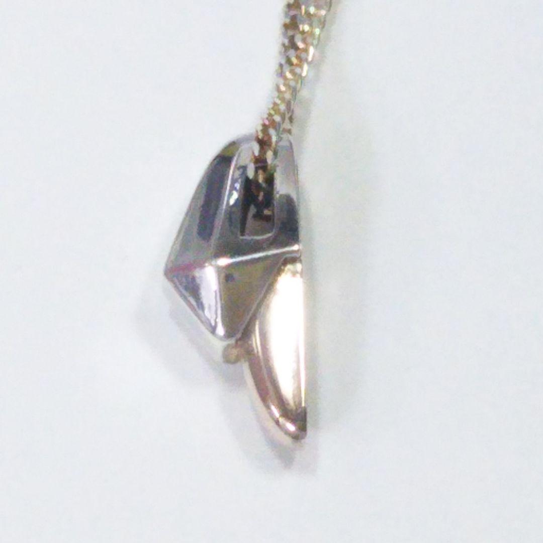 シルバーアクセサリー 　ハンドメイド 唐草 ペンダントトップ  ピンクシルバー