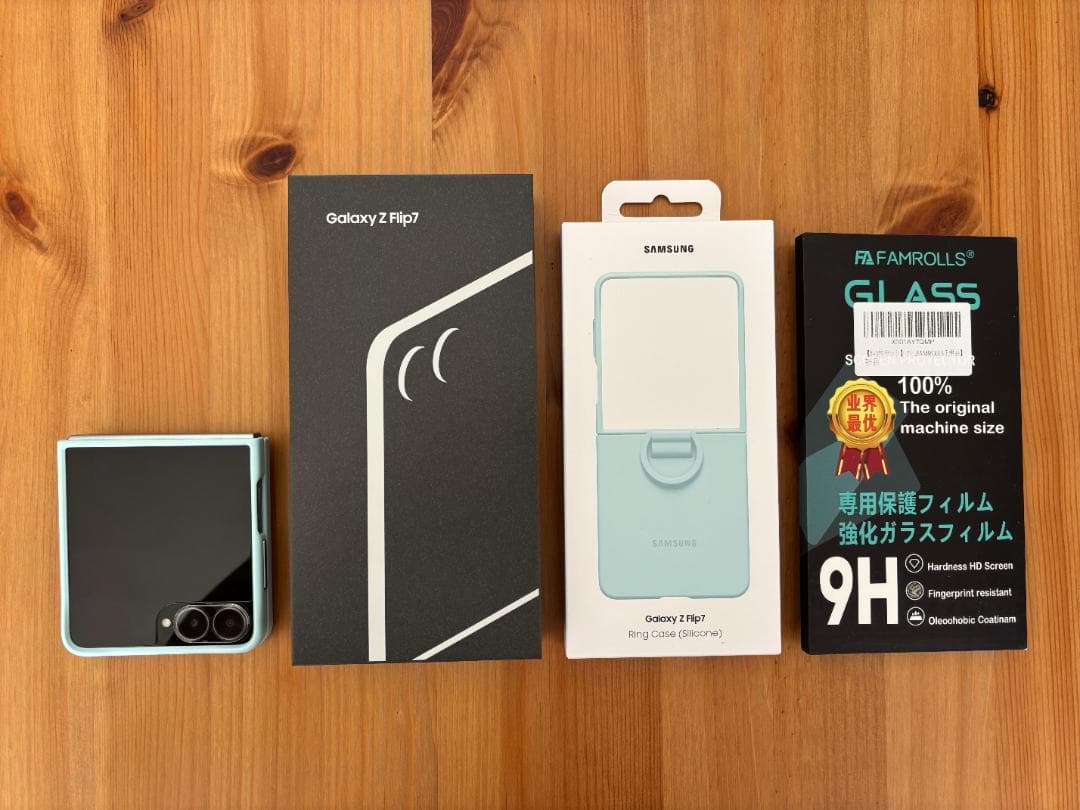 Samsung Galaxy Z Flip 7 ミント 本体 箱付き