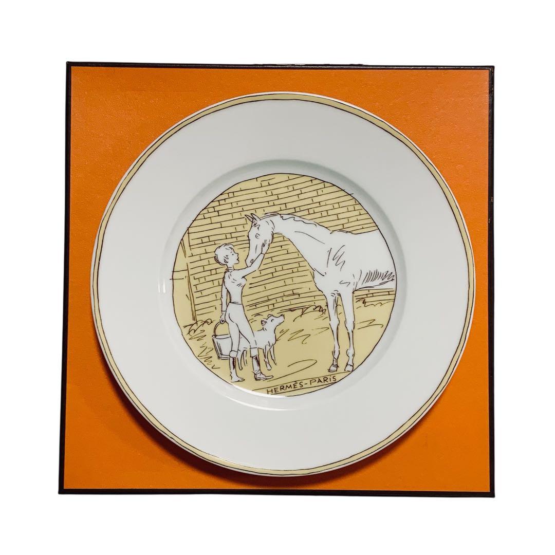 （新品）HERMES エルメス ミレニアムプレート2000年のはじめての朝