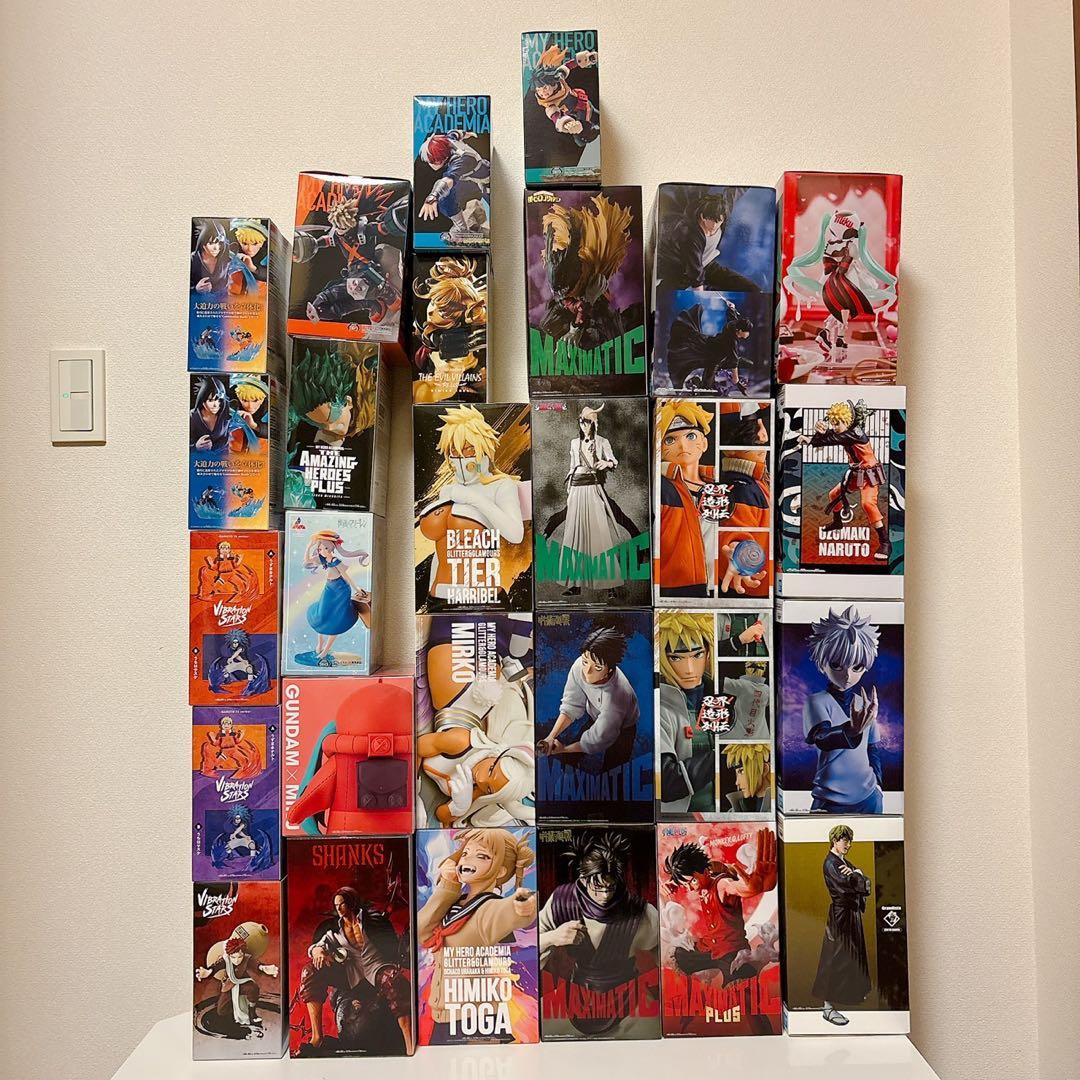 BLEACH・俺だけレベルアップな件・ヒロアカ 新作フィギュア含む 計28種