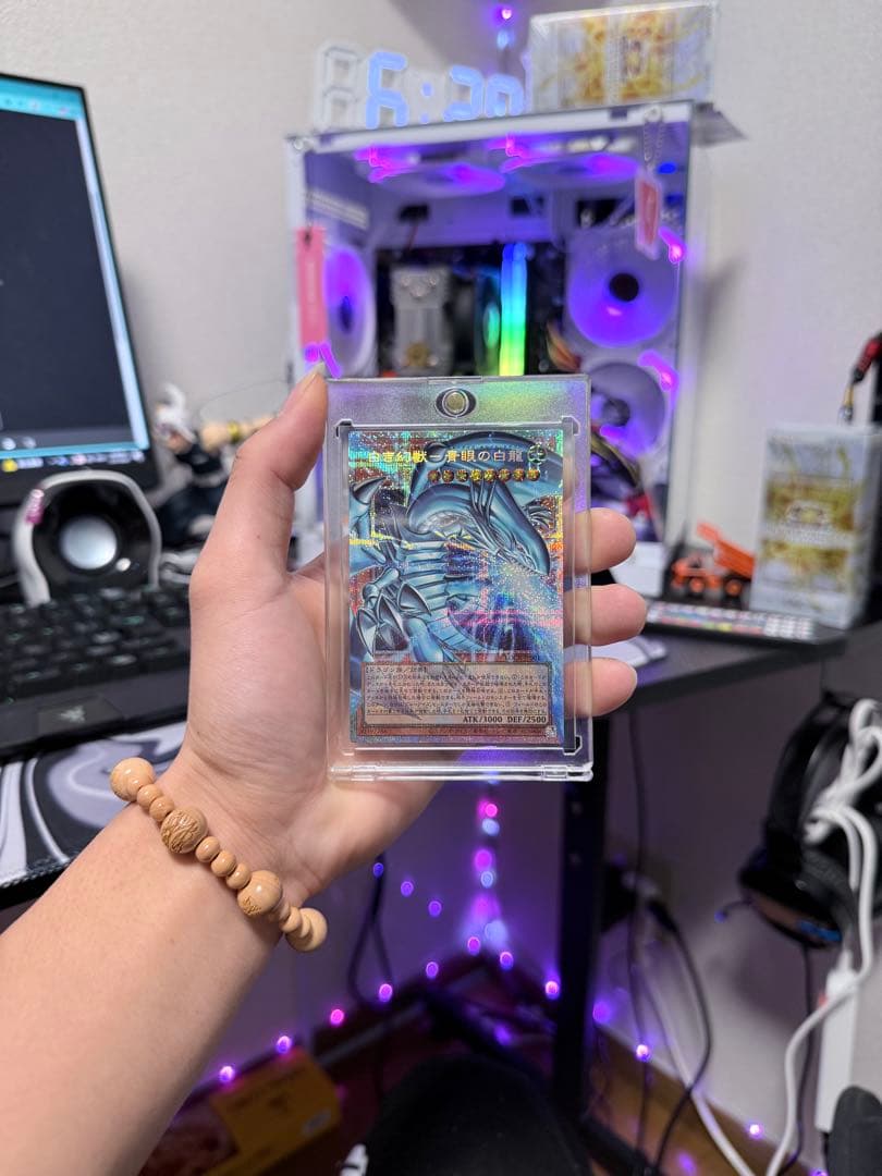 遊戯王 白き幻獣ー青眼の白龍 オーバーフレームプリシク