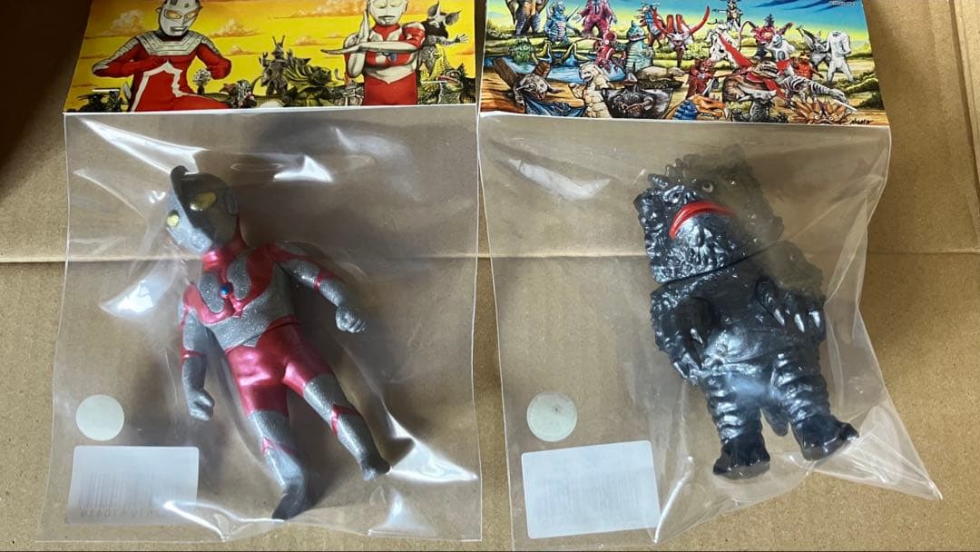 S*N様 ULTRAMAN ソフビ 円谷プロ ミニソフビ怪獣倉庫シリーズ マック