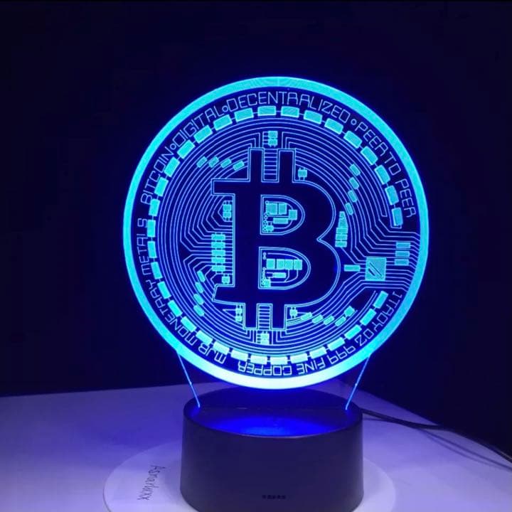 【数量限定】　ネオンのように輝く仮想通貨✴︎ ビット　ＬＥＤ　【残りわずか】