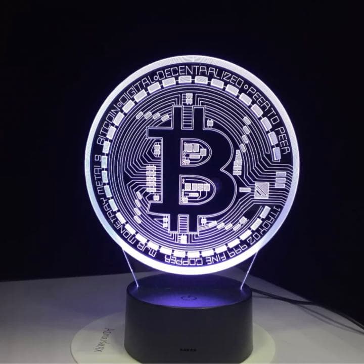 【数量限定】　ネオンのように輝く仮想通貨✴︎ ビット　ＬＥＤ　【残りわずか】
