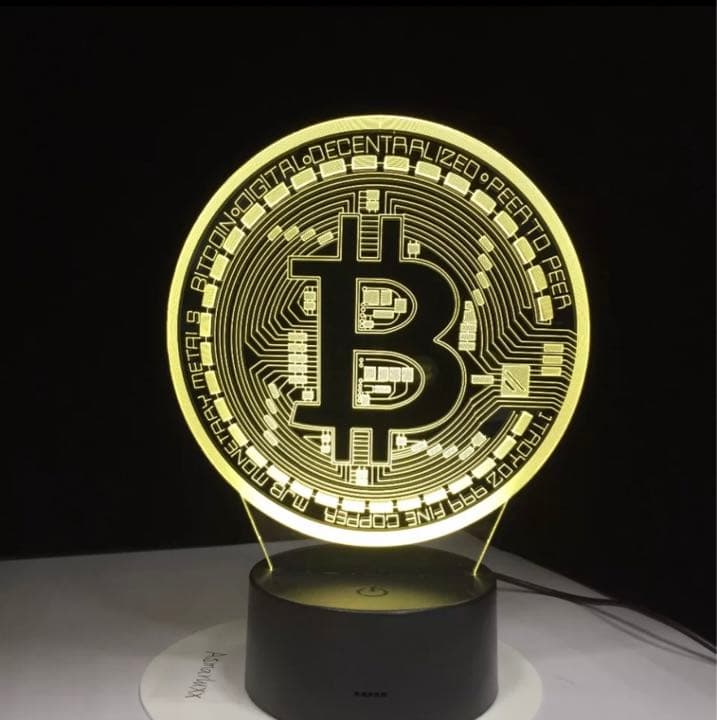 【数量限定】　ネオンのように輝く仮想通貨✴︎ ビット　ＬＥＤ　【残りわずか】