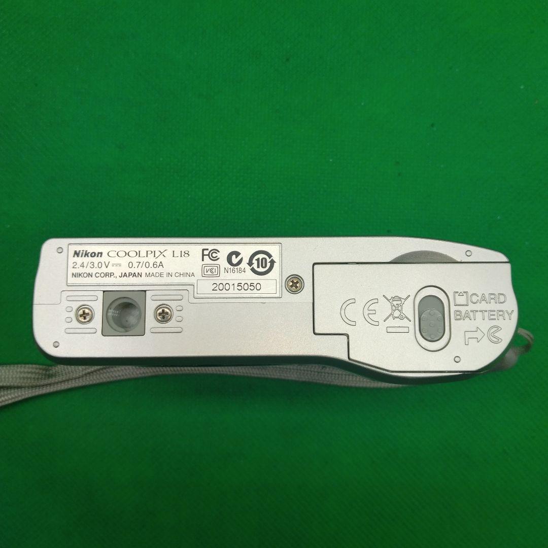 【動作確認済】Nikon ニコン COOLPIX L18 単3電池