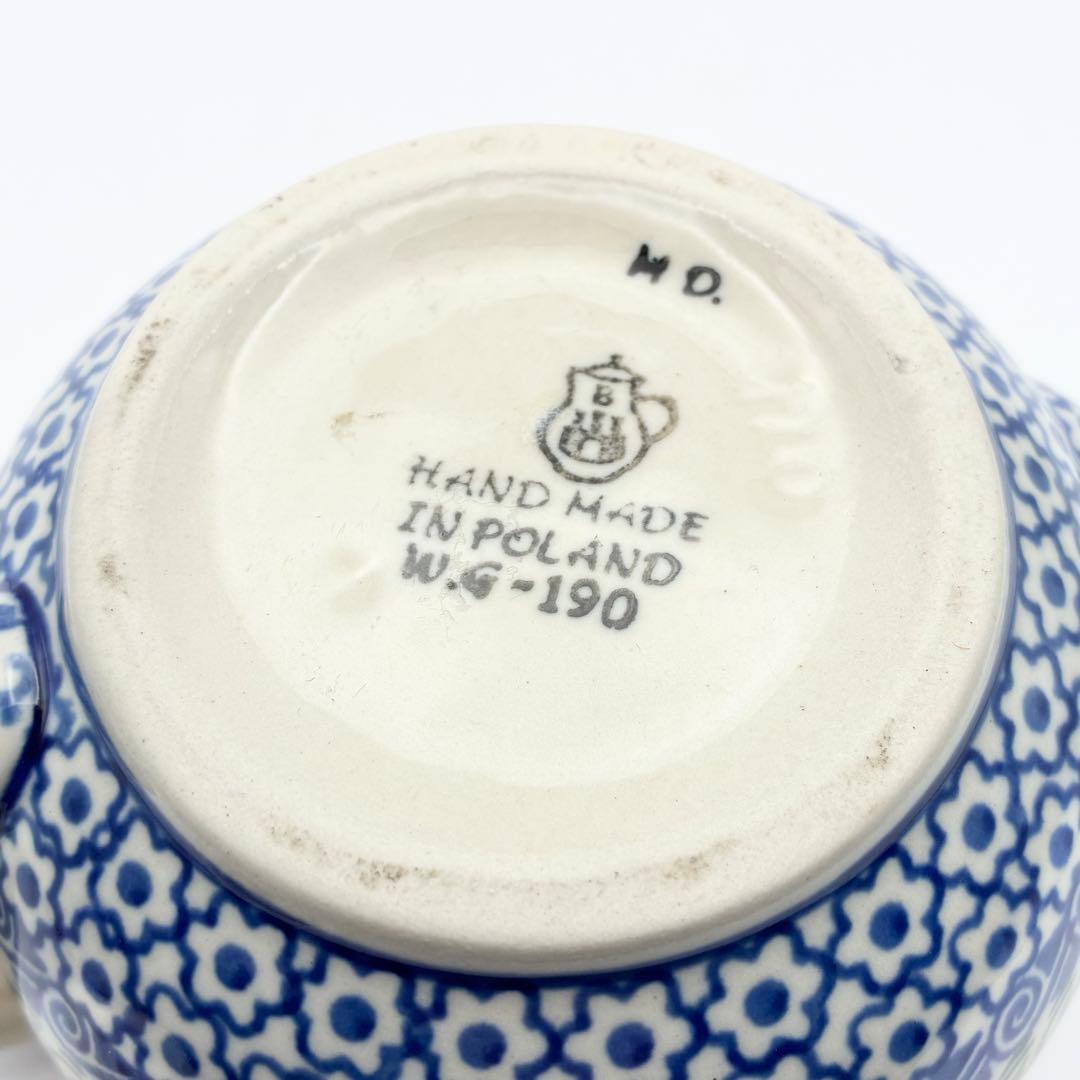 CERAMICA ARTYSTYCZNA ティーポット カップ 花柄 ポーランド