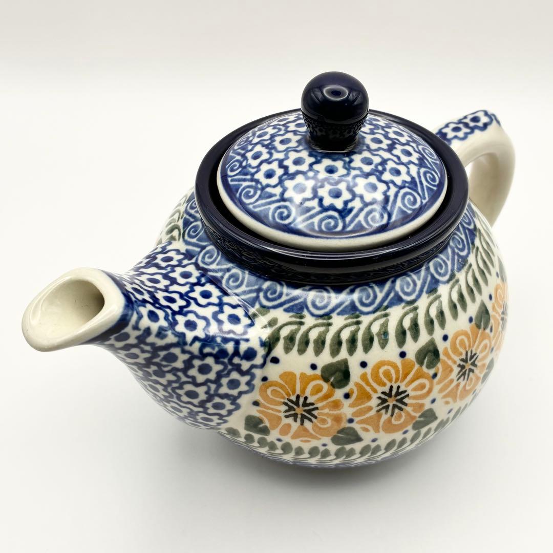CERAMICA ARTYSTYCZNA ティーポット カップ 花柄 ポーランド