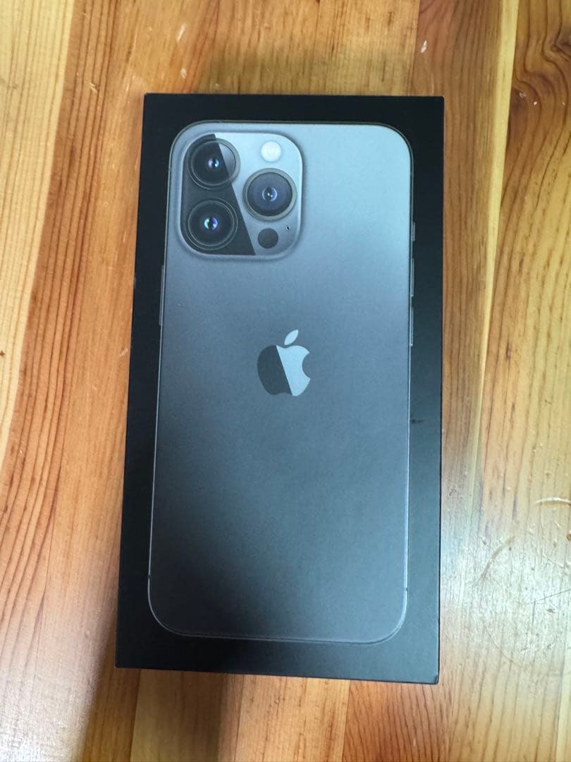 【本体(箱付き)】iPhone13pro 256GB グラファイト
