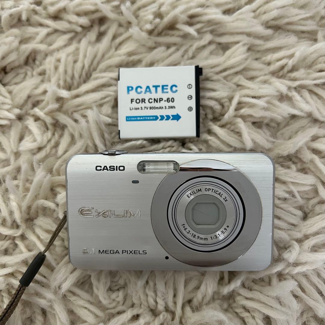 【✨平成レトロ✨】 CASIO EX-Z80 コンデジ　シルバー