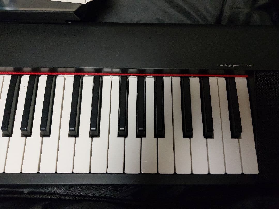 Yamaha p-45 デジタルピアノ 88鍵及びピアノバック