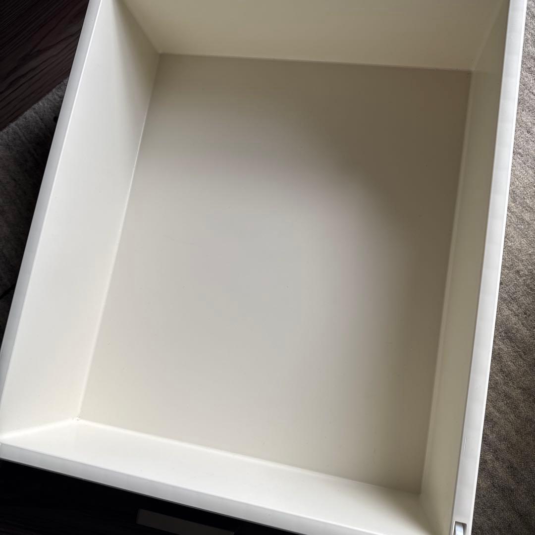 TAKARA キッチン　DIY ブラウン引き出し 金属製ハンドル付き2個セット