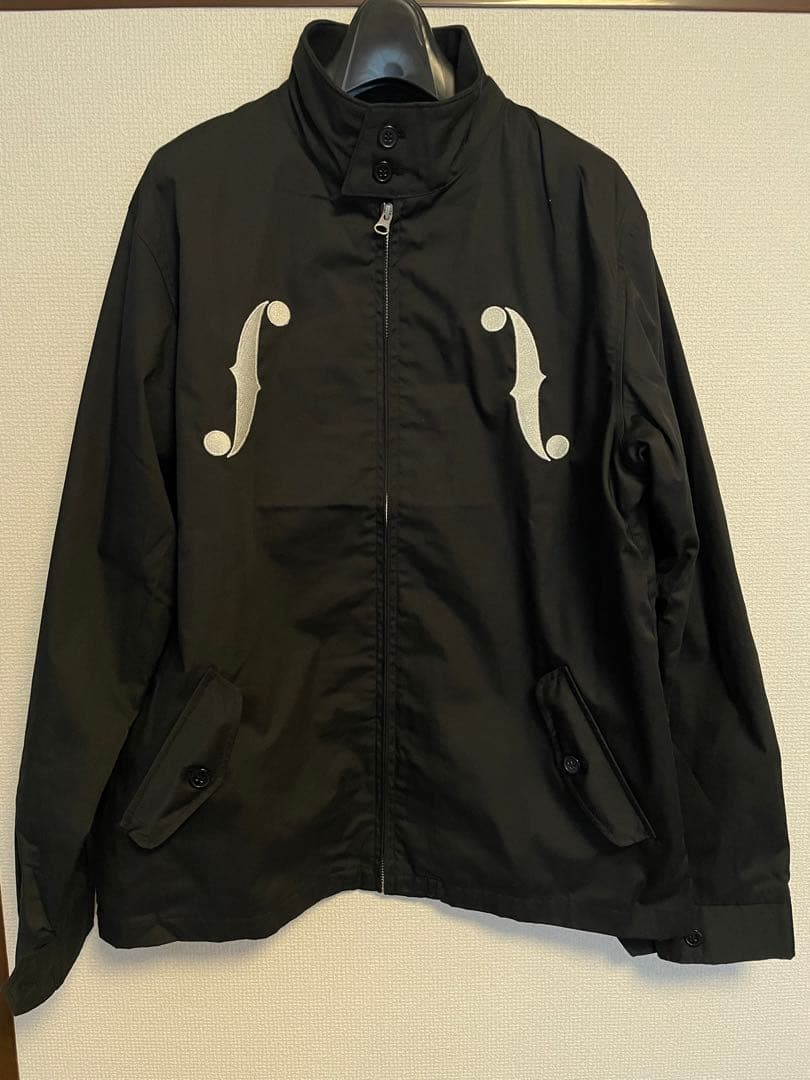 OAU ロゴ刺繍ブルゾン