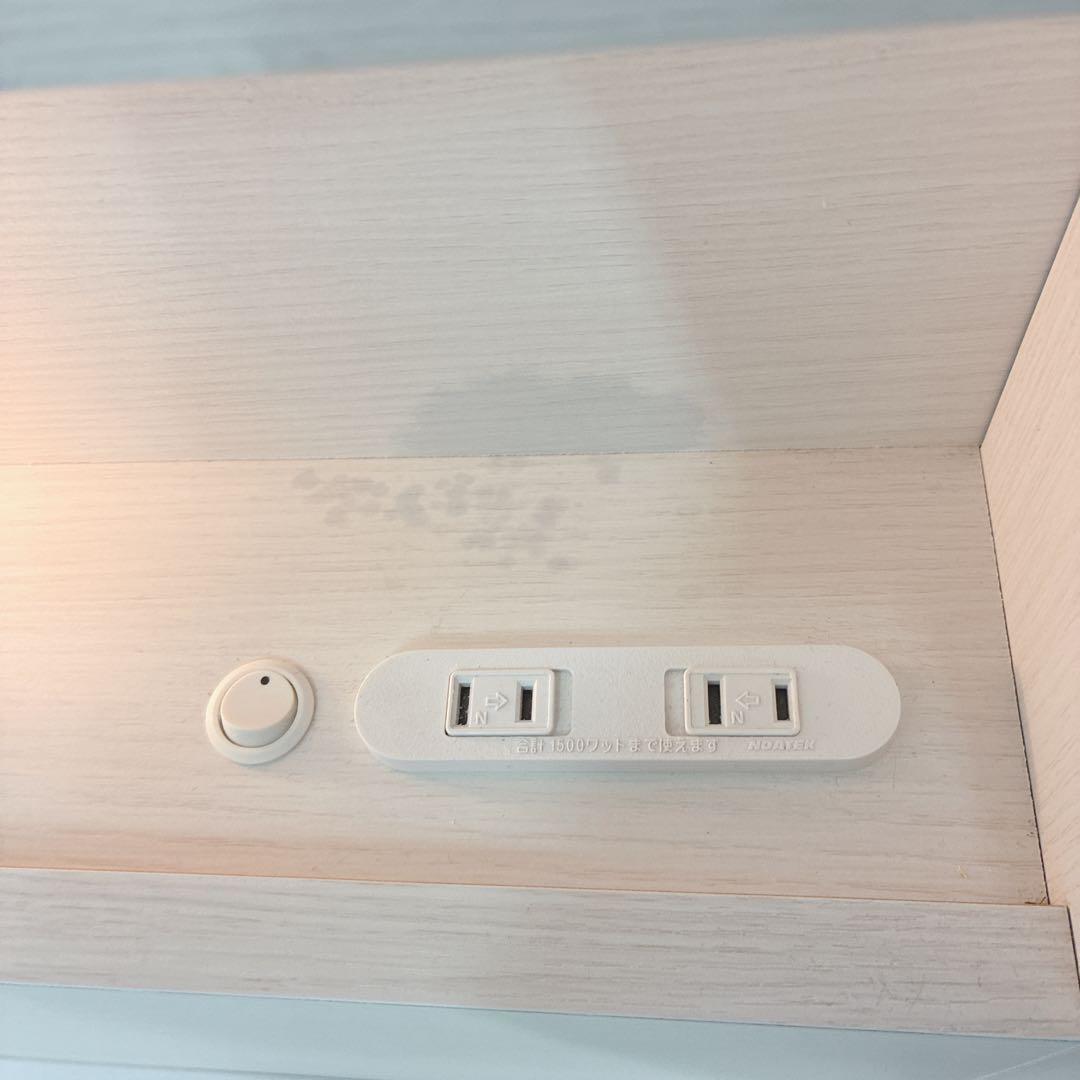 ◇大阪府神戸市配達料無料！◇ニトリ◇ベッドフレーム◇収納コンセント付◇シングル◇