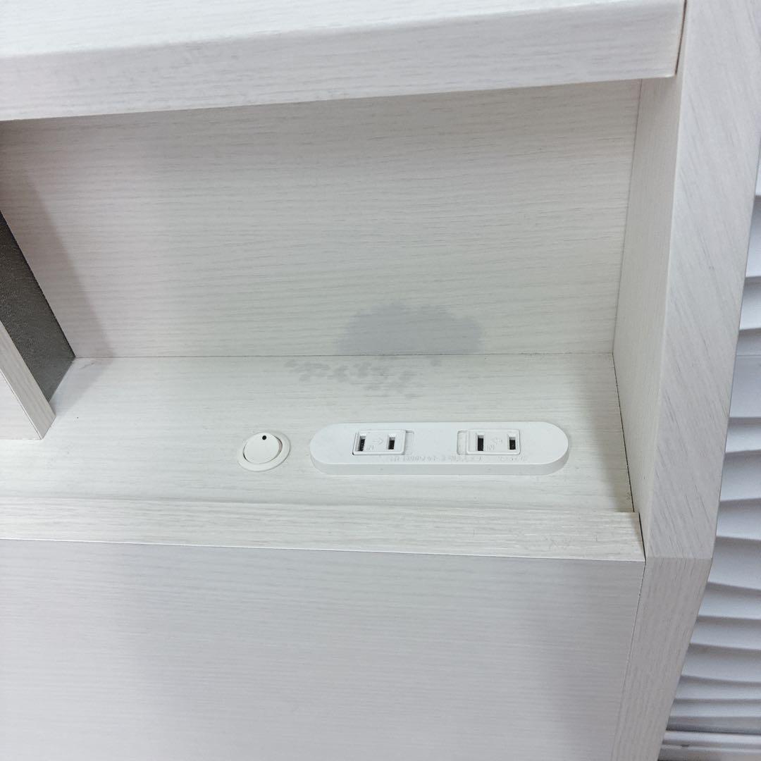 ◇大阪府神戸市配達料無料！◇ニトリ◇ベッドフレーム◇収納コンセント付◇シングル◇